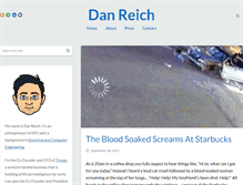 Tablet Screenshot of danreich.com